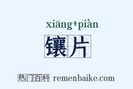 镶片是什么意思的图片